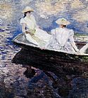 Famous Boat Paintings - Girls In A Boat